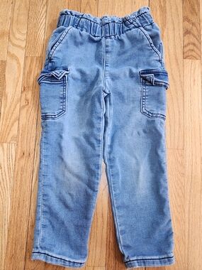 GAP Light Blue Children's Cargo Jeans 4T